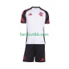 Fotballdrakt CR Flamengo Barn Bortetrøye 2025-2026 Kortermet